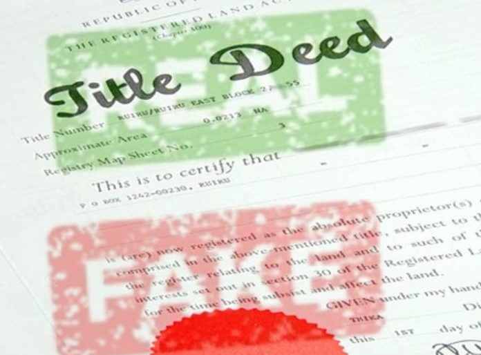 title deed faking