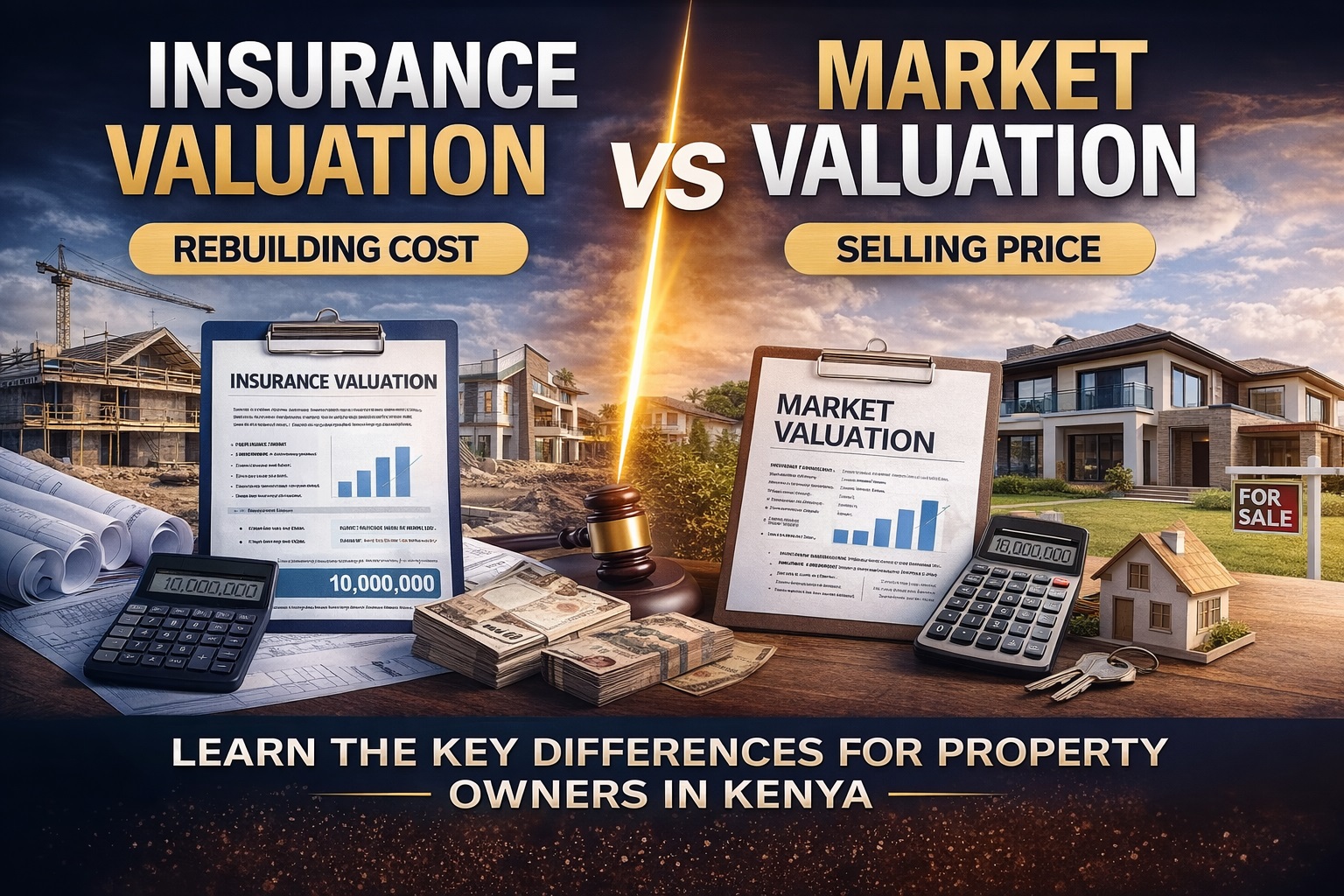 Insurance Valuation vs Market Valuation in Kenya: What You Need to Know