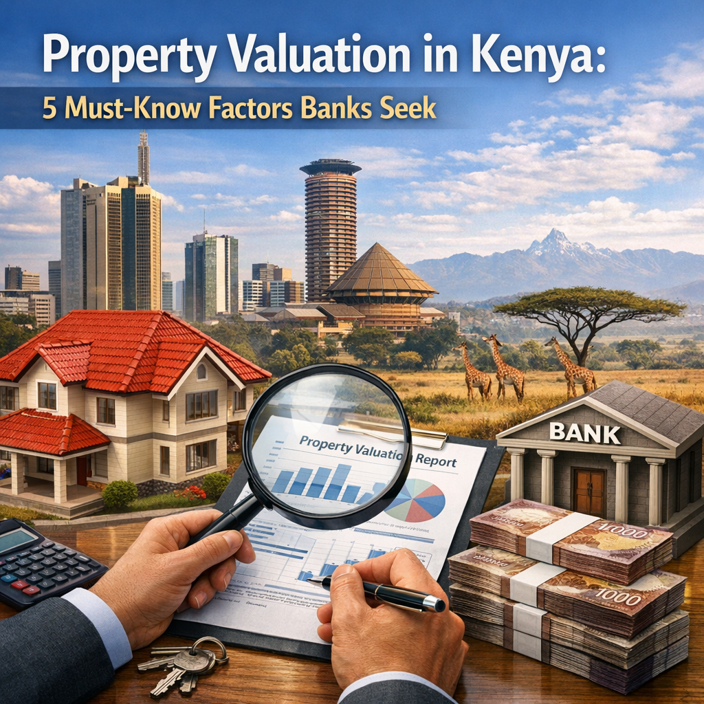 property valuation report illustration for Property Valuation in Kenya: 5 Must-Know Factors Banks Seek