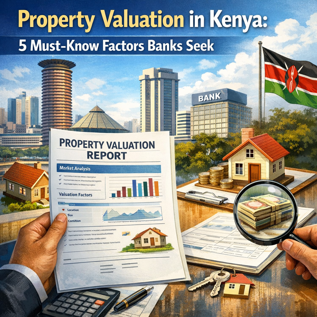 property valuation report illustration for Property Valuation in Kenya: 5 Must-Know Factors Banks Seek