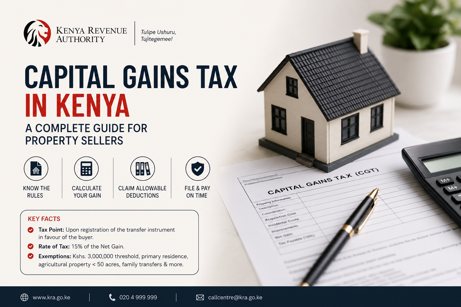 Capital Gains Tax in Kenya (2026): Everything Property Sellers Need to Know