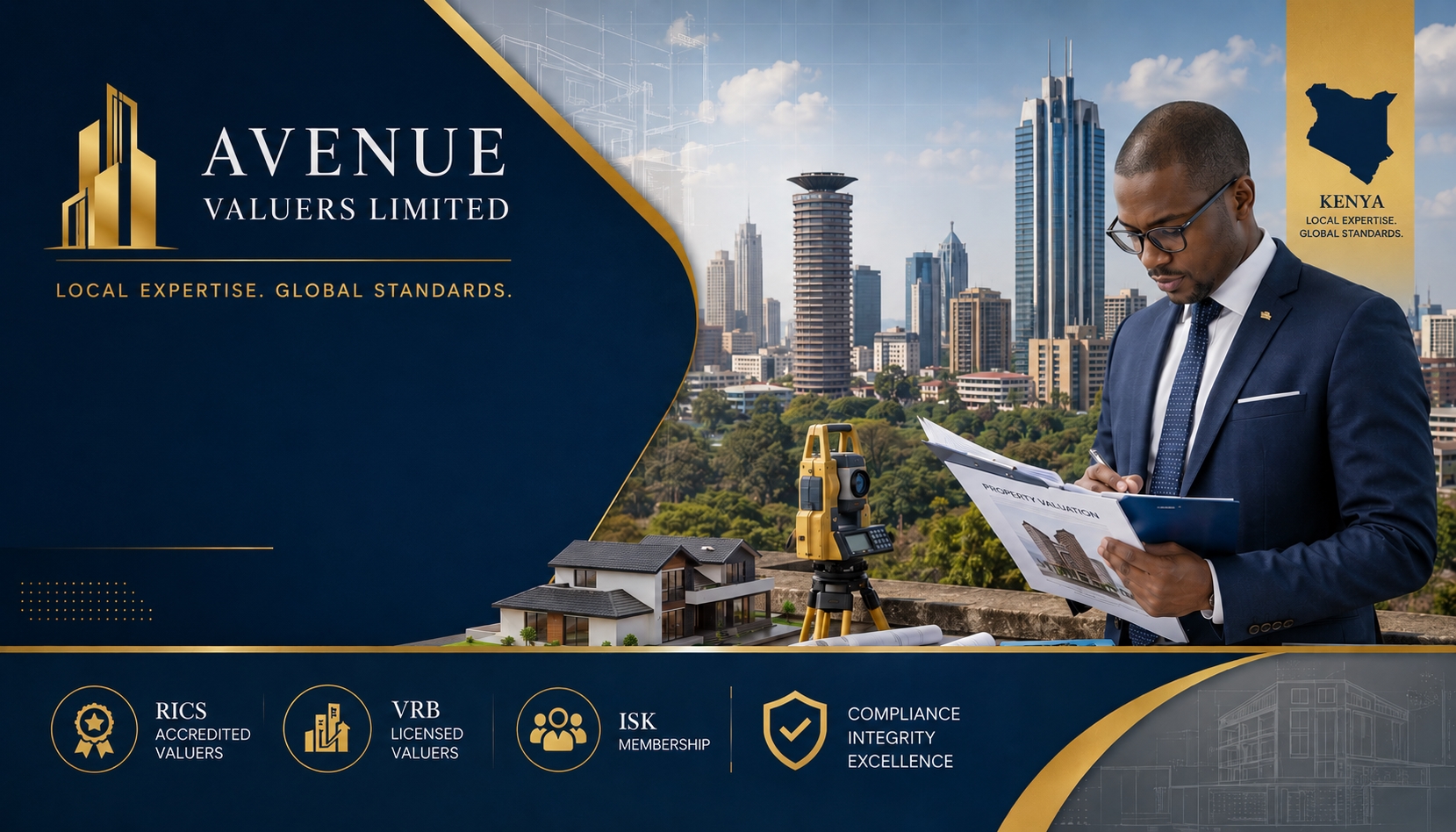RICS Accredited Valuers, VRB Licensed Valuers & ISK Membership in Kenya