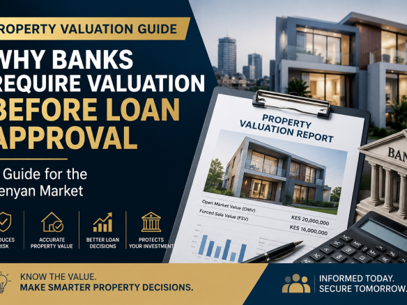 Why Banks Require Valuation Before Loan Approval in Kenya - Property Valuation Guide