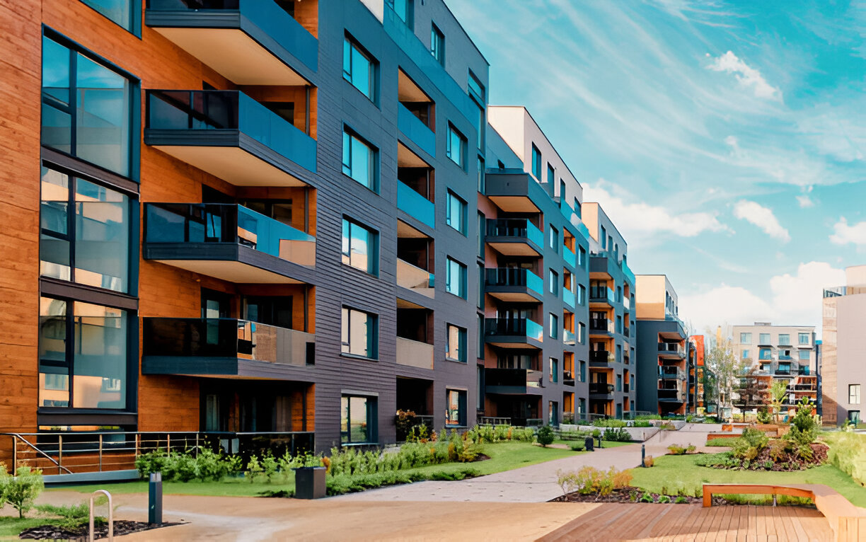 Modern apartments in Kenya